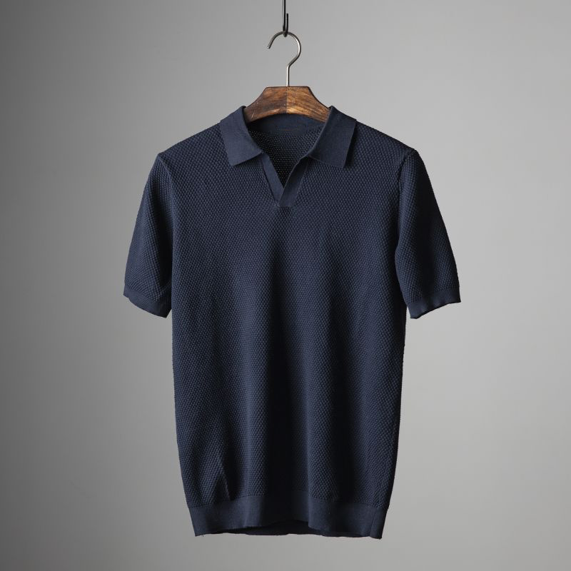 Heren Casual Poloshirt – Korte Mouwen, Alledaags Comfort