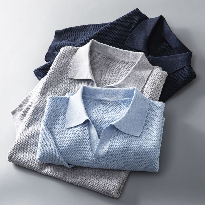 Heren Casual Poloshirt – Korte Mouwen, Alledaags Comfort