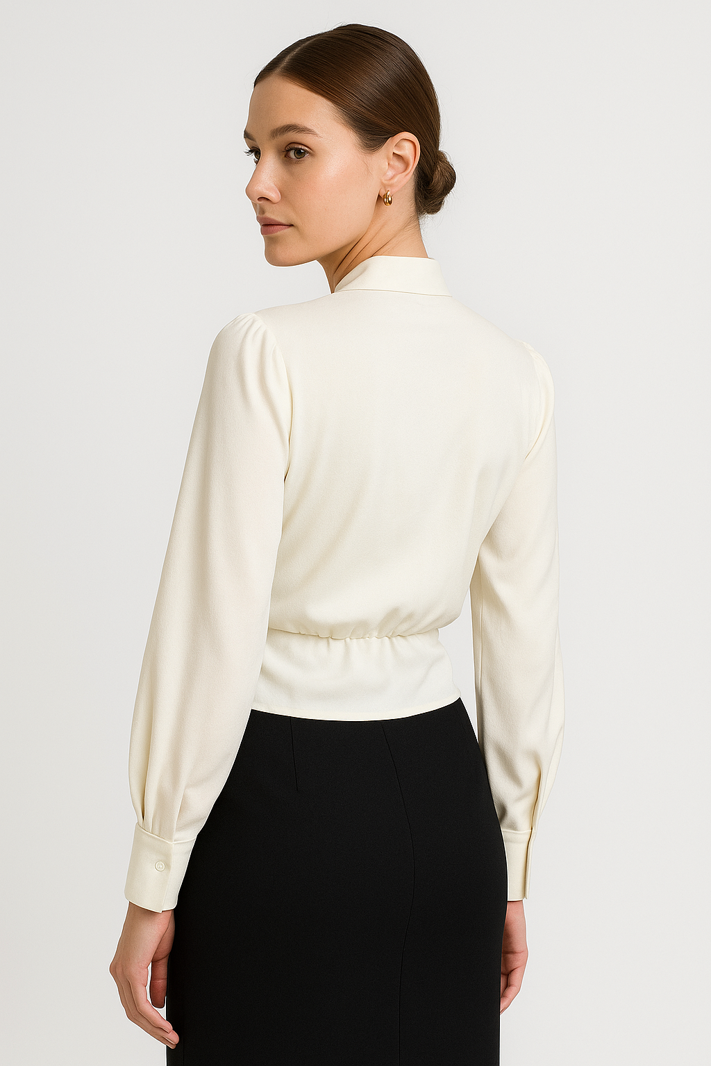 Satijnen Blouse voor Dames