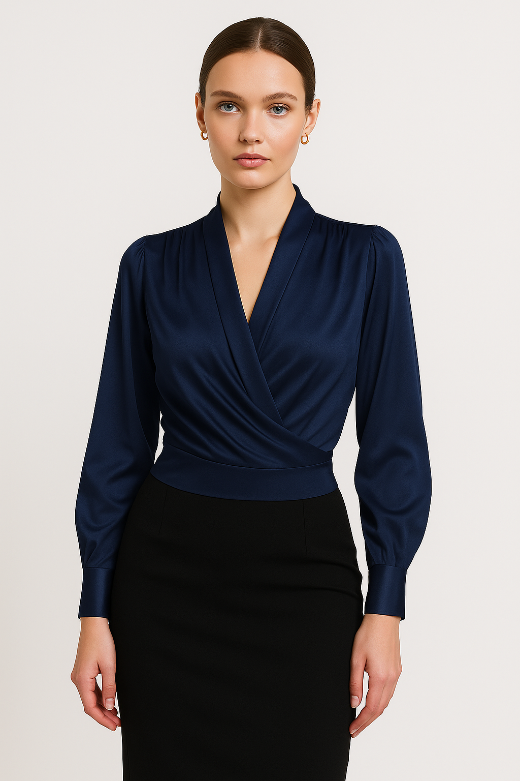 Satijnen Blouse voor Dames