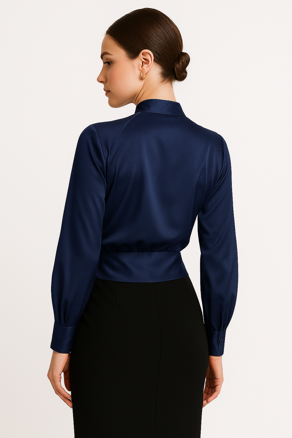 Satijnen Blouse voor Dames