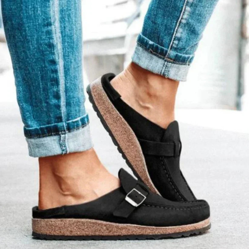 Dames Classic Orthopedische Slippers – Ondersteunend en Comfortabel