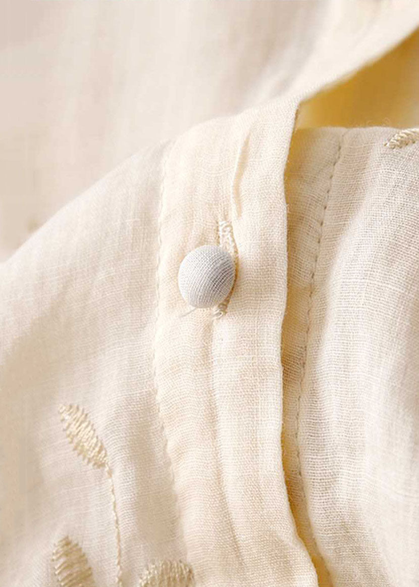 Stijlvolle Blouse met Fijne Borduursels