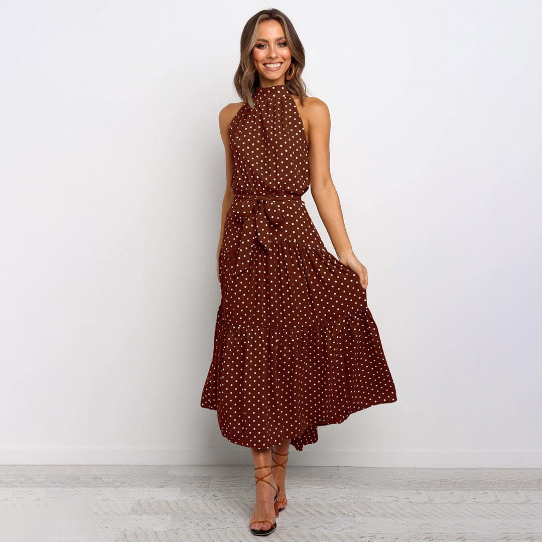 Chloe Schattige Polka Dot Jurk