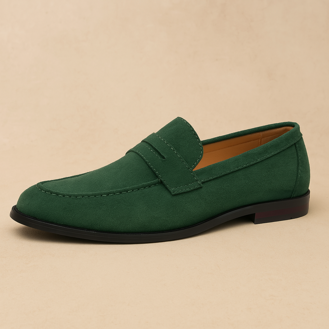 Casual Penny Loafers van Suède voor Heren