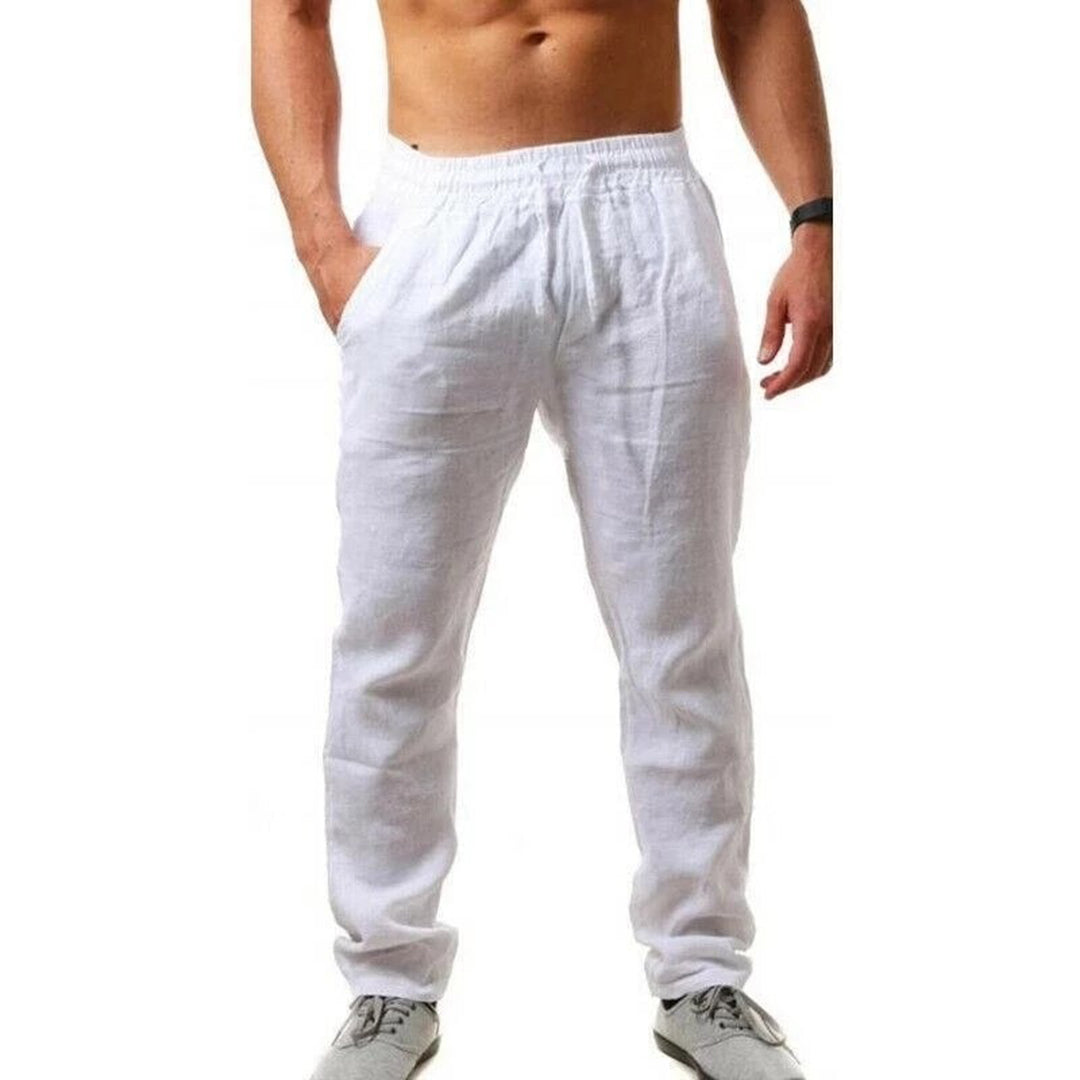 Luchtige Linnen Zomerbroek voor Heren