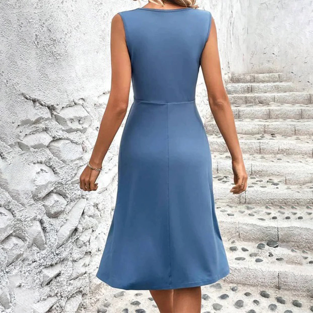 Elegante Midi Wikkeljurk voor de Zomer van Dames