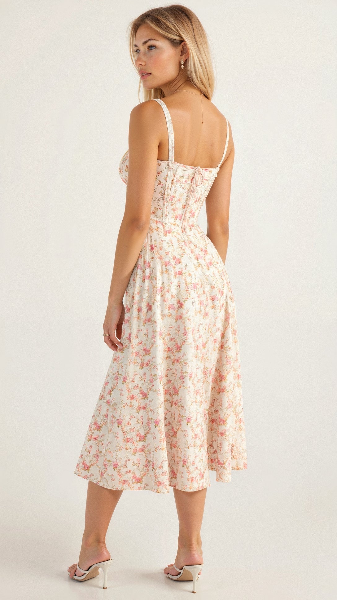 Bustier Jurk met Geaccentueerde Taille – Chic en Modern