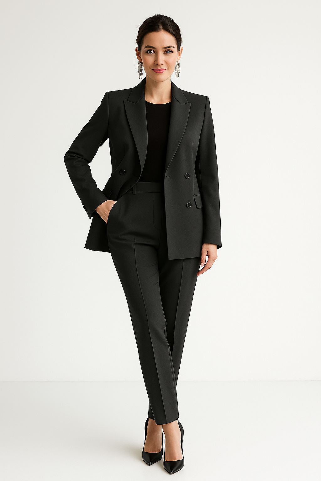 Elegante tweedelig set voor dames