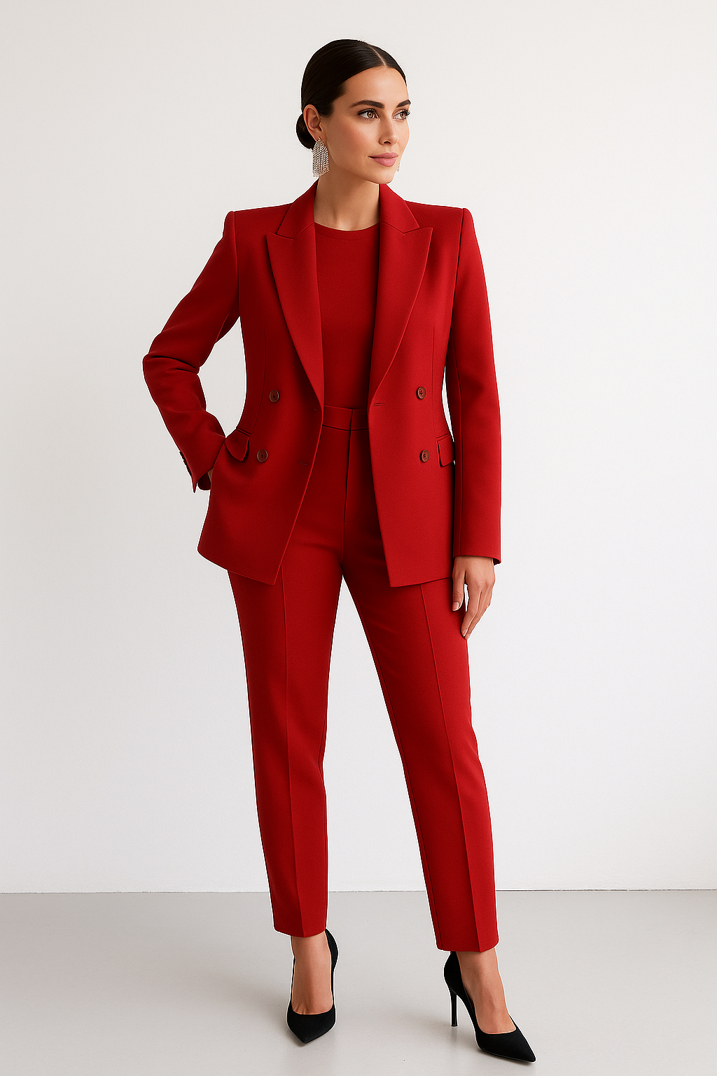 Elegante tweedelig set voor dames