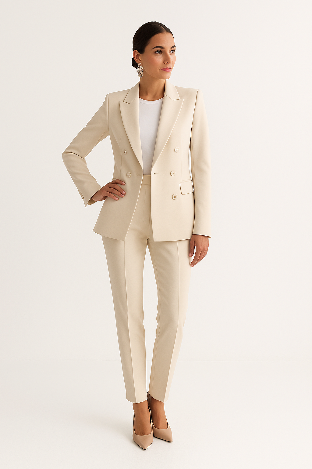 Elegante tweedelig set voor dames