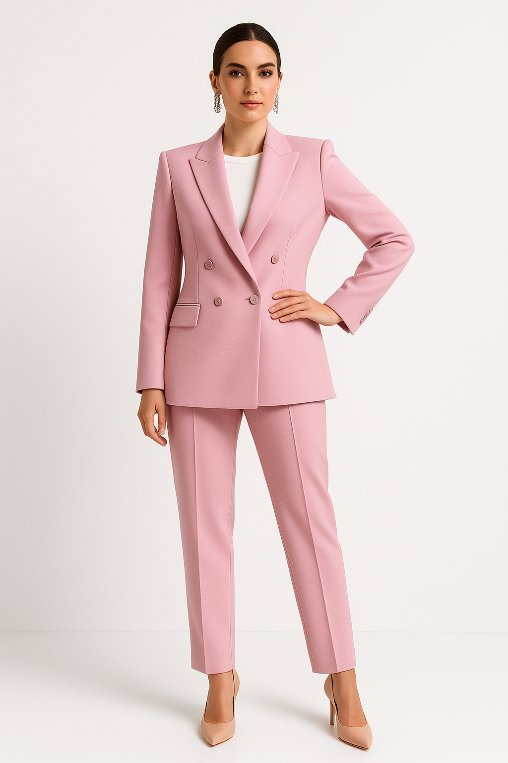Elegante tweedelig set voor dames