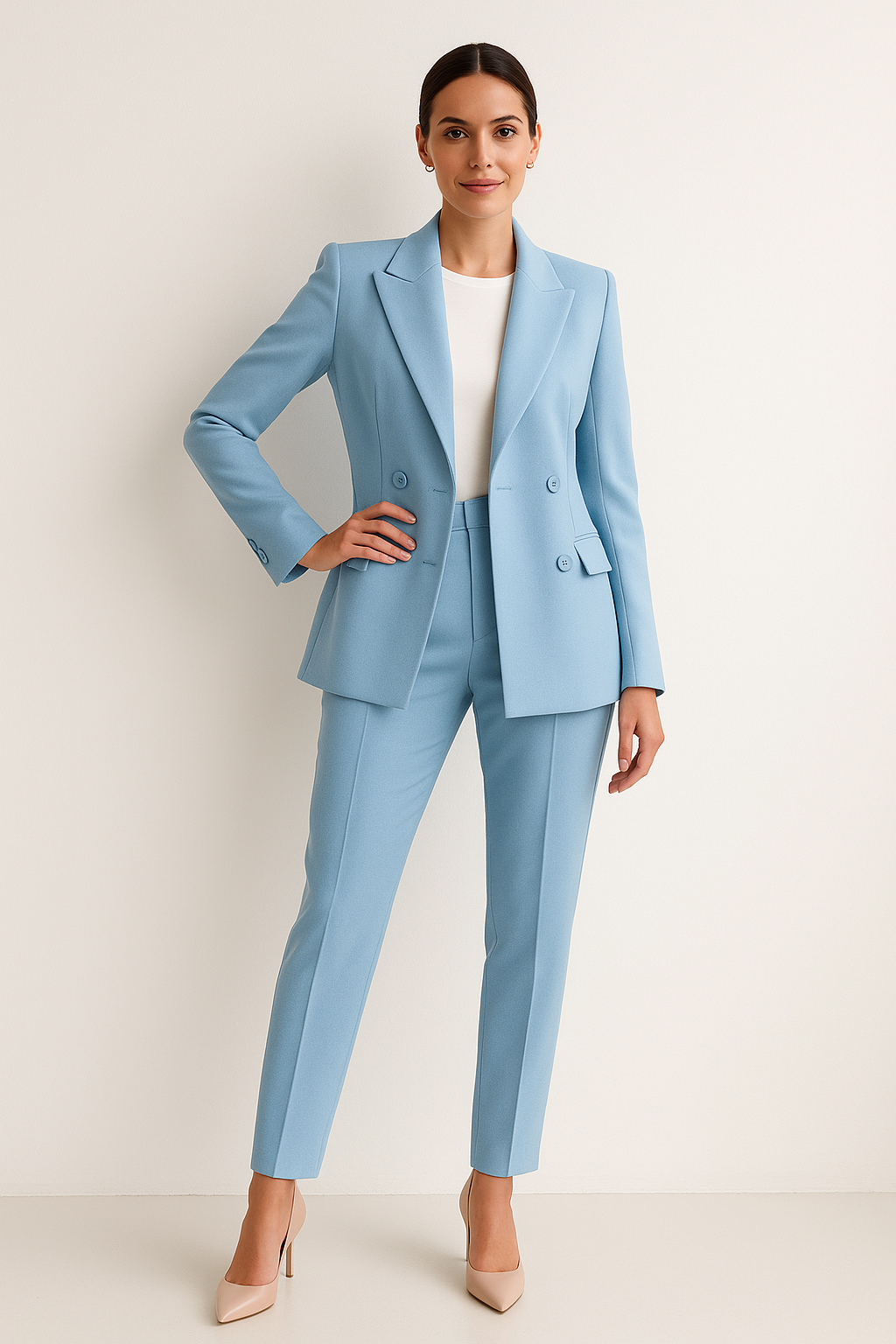 Elegante tweedelig set voor dames