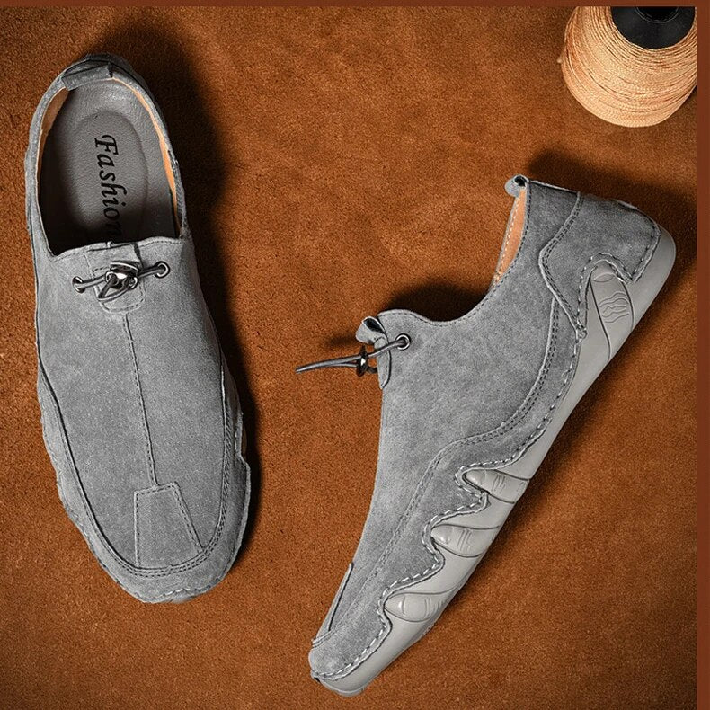 Comfortabele Leren Loafers met Orthopedische Ondersteuning voor Heren