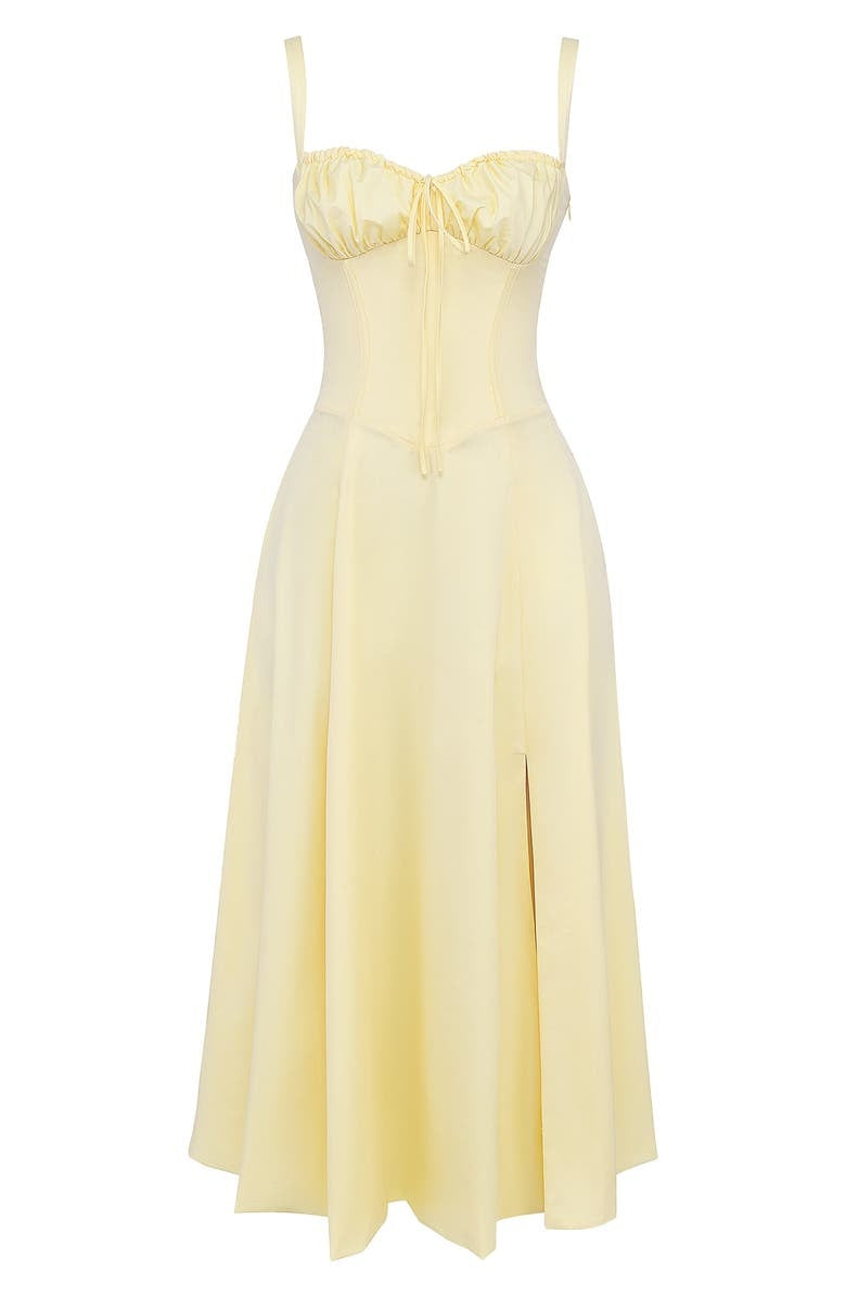 Bustier Jurk met Geaccentueerde Taille – Chic en Modern