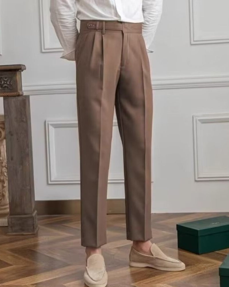 Elegante Hoge Taille Broek voor Heren