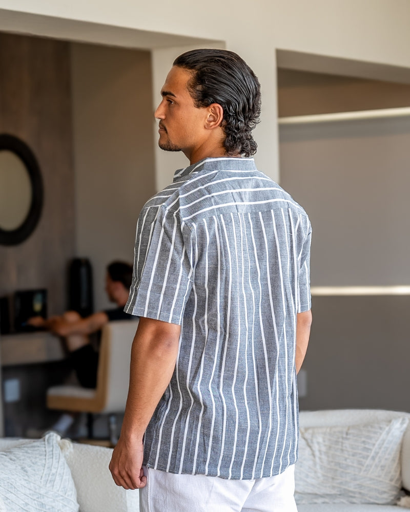 Poloshirt met Nautische Uitstraling voor Heren
