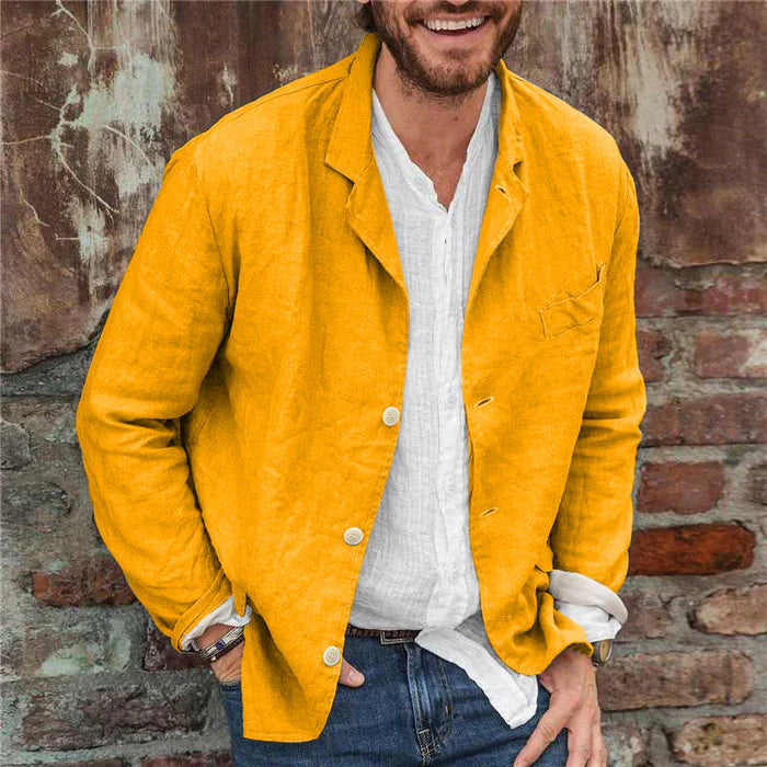 Zomerse Blazer van Linnen voor Heren