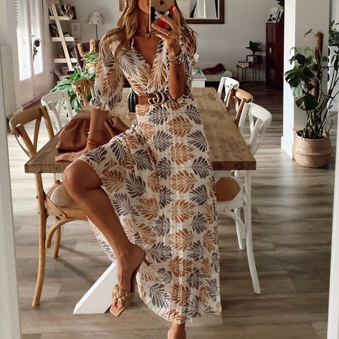 Elegante Maxi Zomerjurk voor Dames