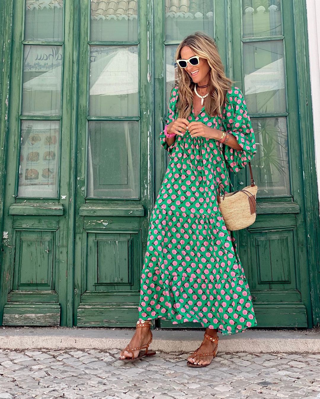 Klassieke Dames Maxi Jurk