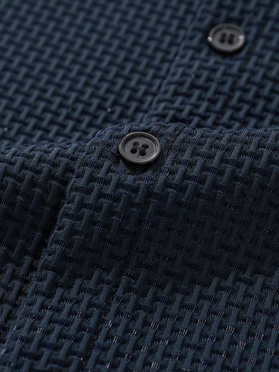 Textuur Zomerset met Overhemd voor Heren