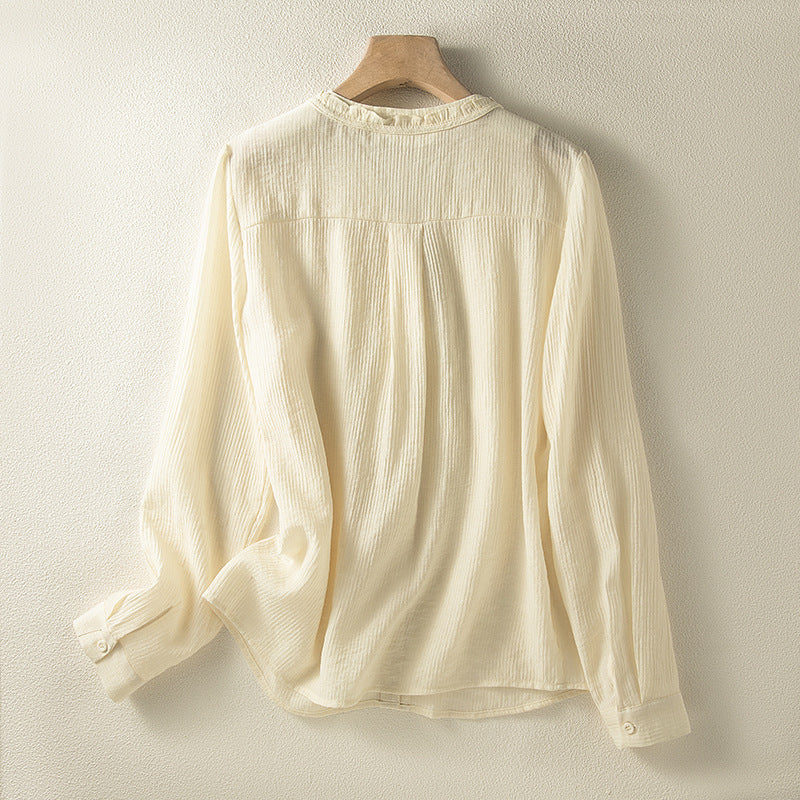 Elegante Linnen Blouse voor Vrouwen