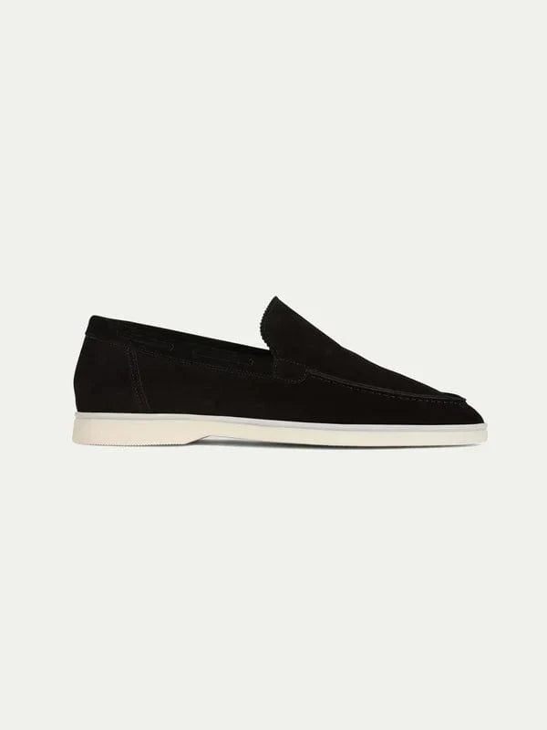 Zwarte Suède Loafers voor Heren