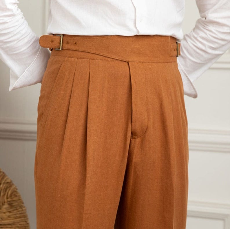 Premium Linnen Broek voor Heren