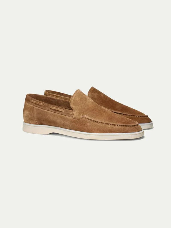 Tijdloze Bruin Suède Loafers voor Heren