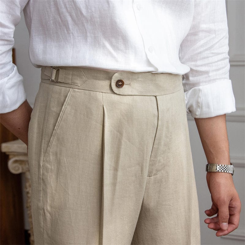 Hoog Getailleerde Tailored Broek voor Heren