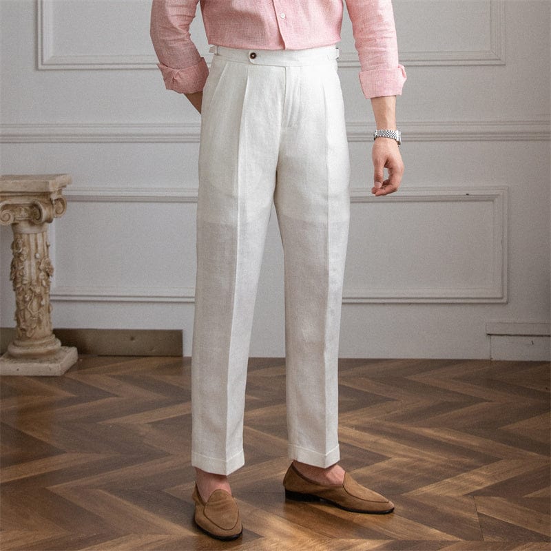Hoog Getailleerde Tailored Broek voor Heren
