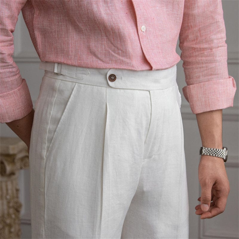 Hoog Getailleerde Tailored Broek voor Heren