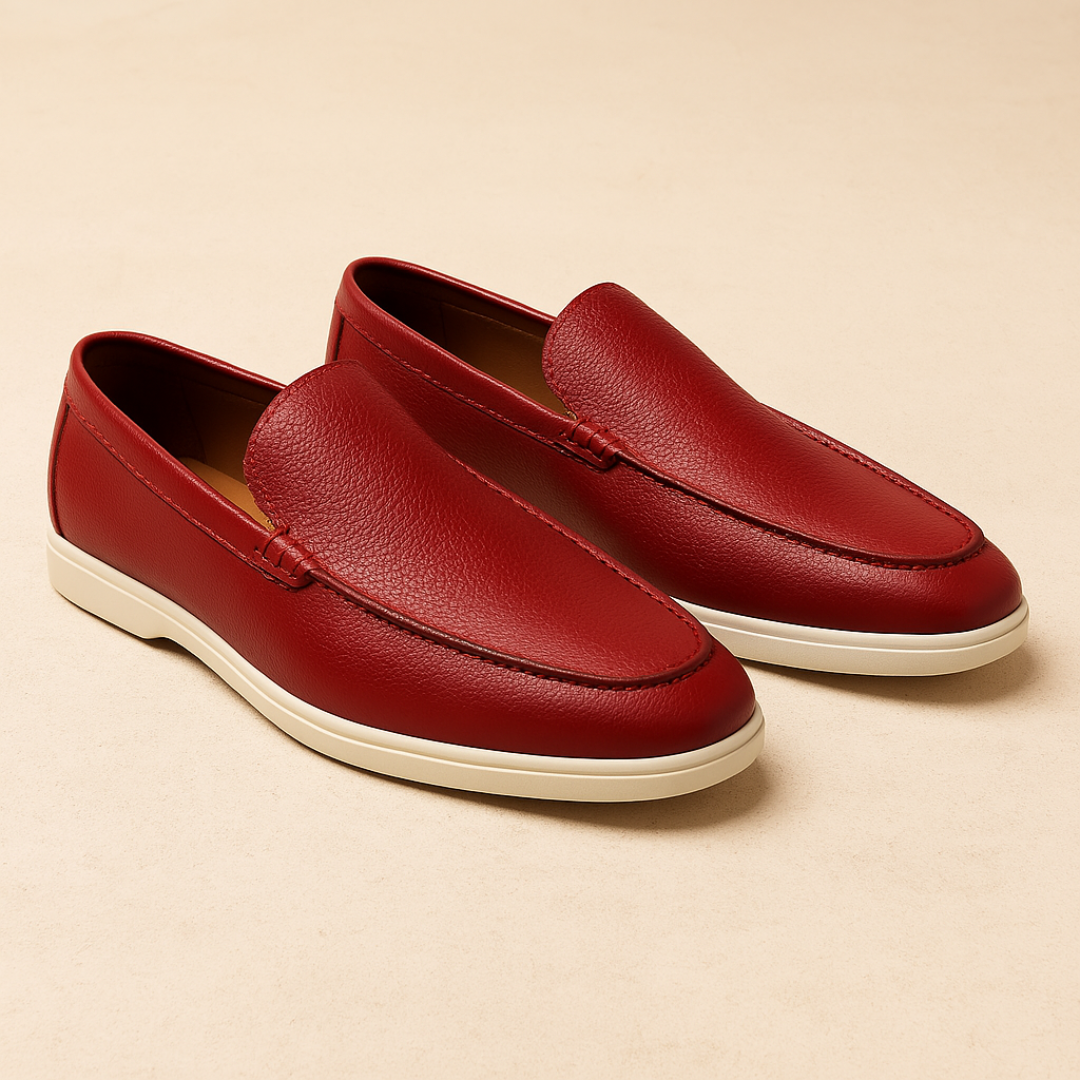 Elegante Leren Zomerschoenen voor Heren