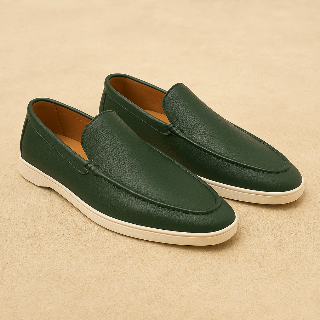 Elegante Leren Zomerschoenen voor Heren