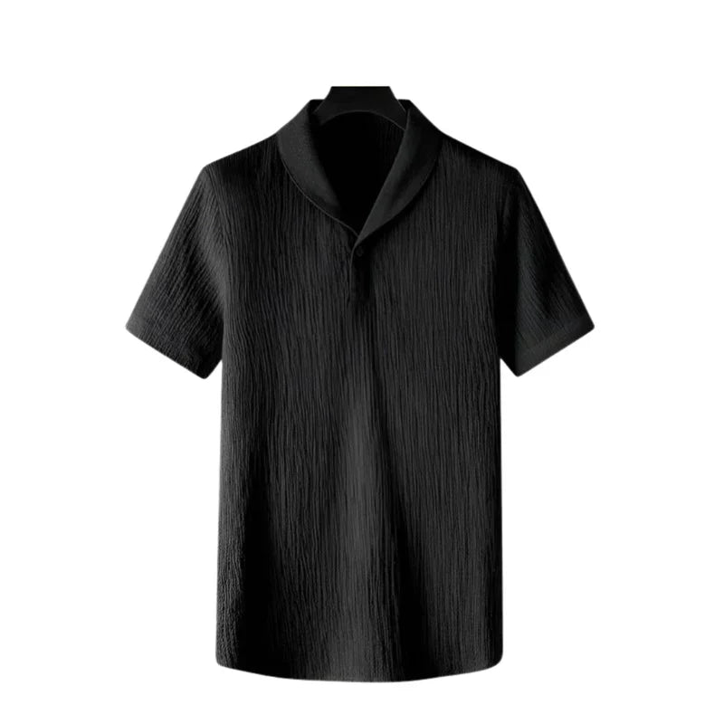 Klassieke Linnen Polo Set voor Heren