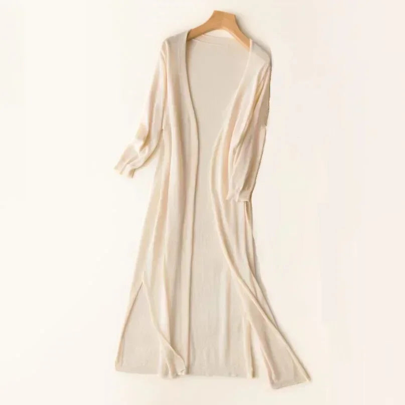 Stijlvolle Comfortabele Lange Cardigan voor Dames