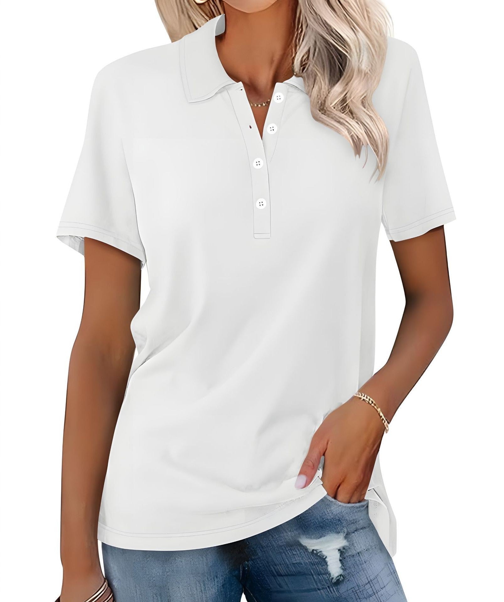 Elegante poloshirt voor dames