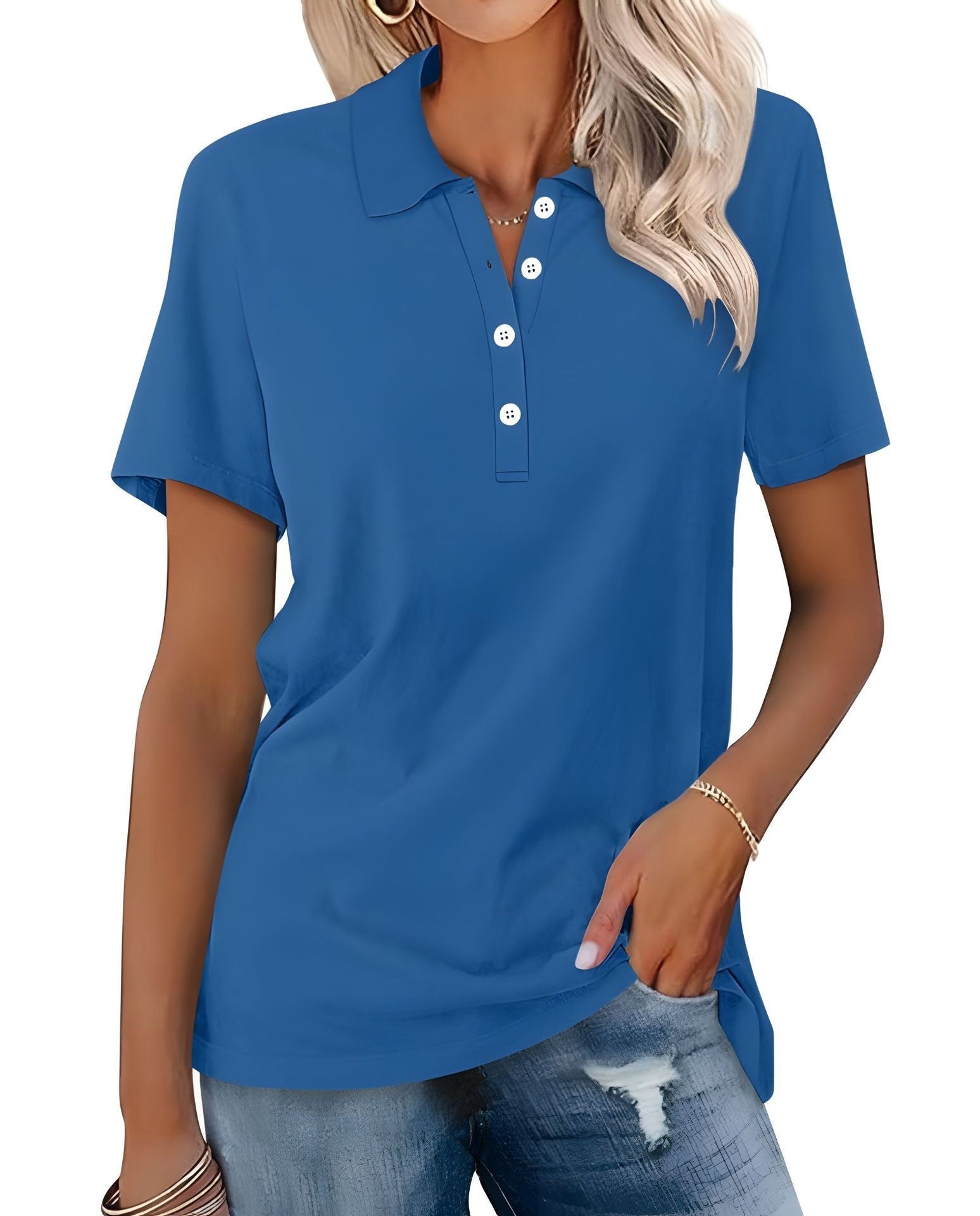 Elegante poloshirt voor dames