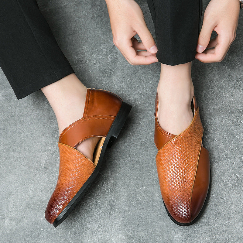 Echtleren Mocassins voor Heren
