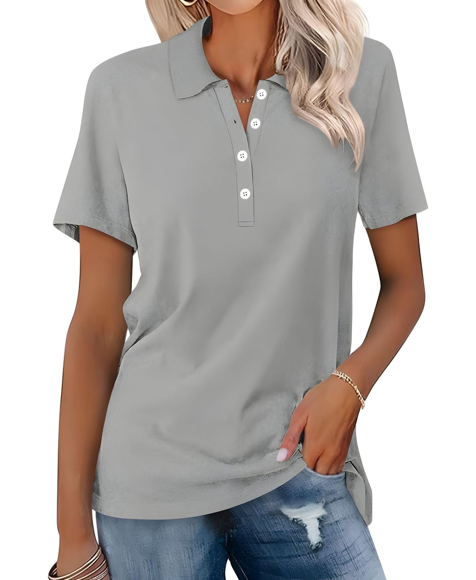 Elegante poloshirt voor dames