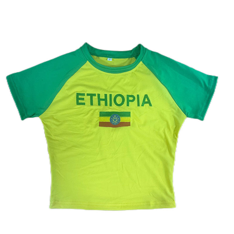 T-shirt met Etnische Print – Modieus en Comfortabel