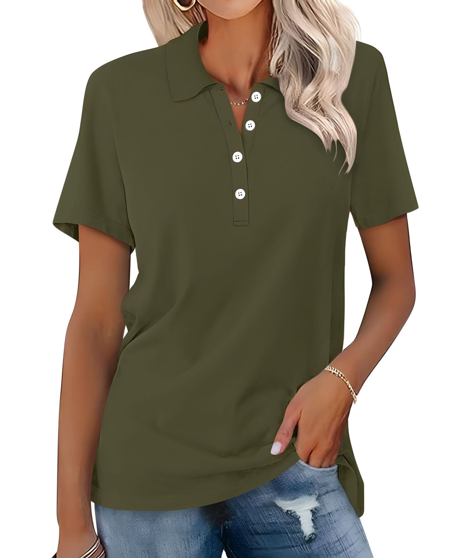 Elegante poloshirt voor dames