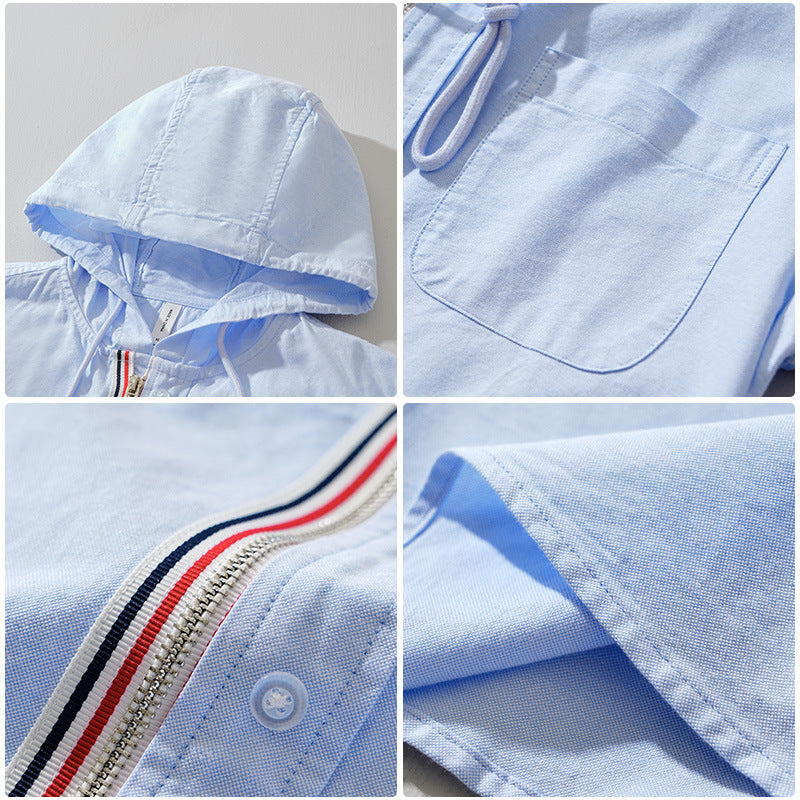 Klassieke linnen hoodie