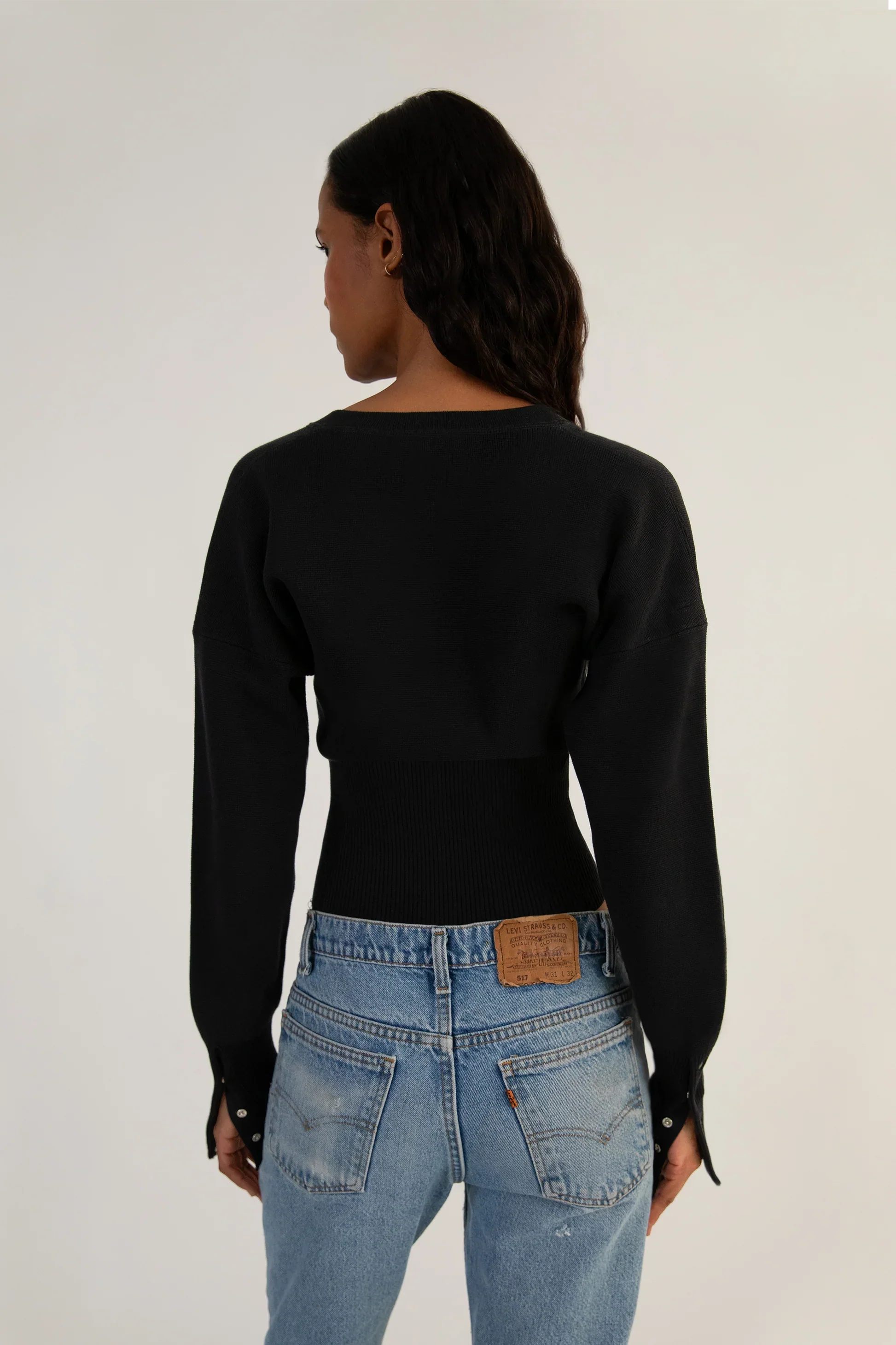 Chic Aria Sculpted Knit Cardigan voor dames