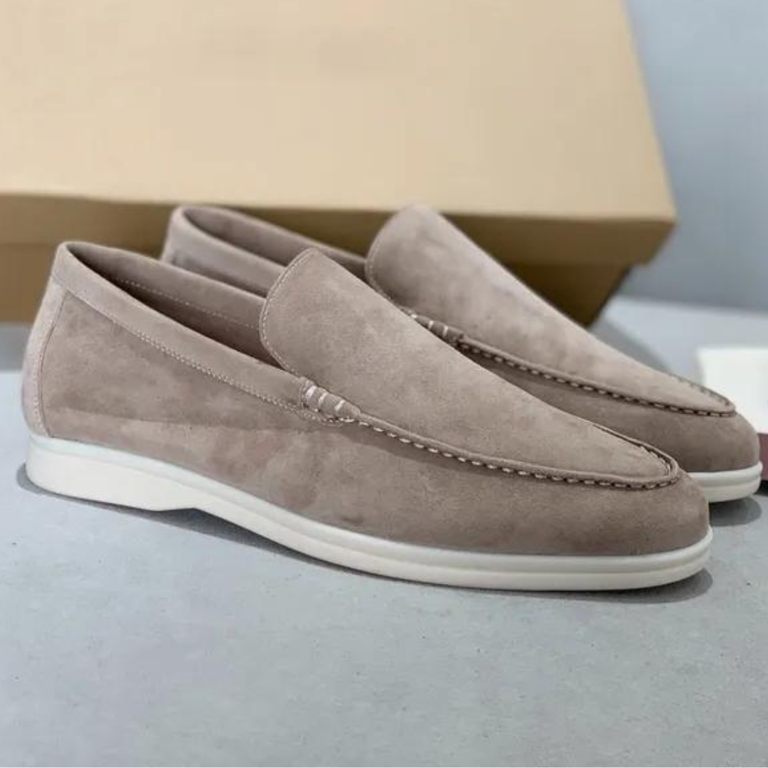 Stijlvolle suède mocassins voor heren