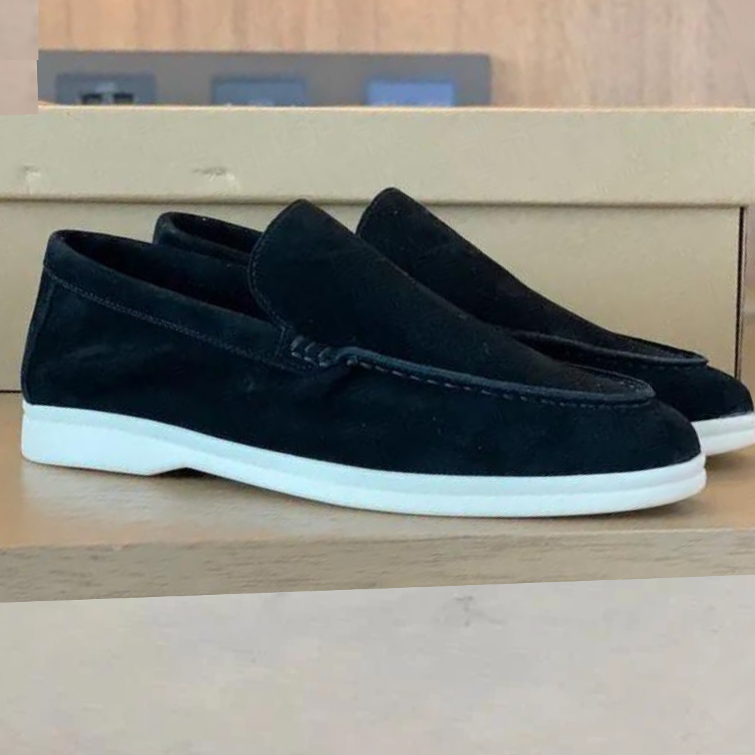 Stijlvolle suède mocassins voor heren