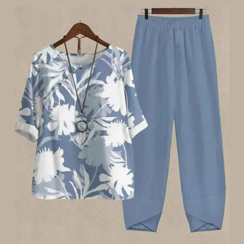 Tweedelige Zomeroutfit – Ideaal voor Warme Dagen