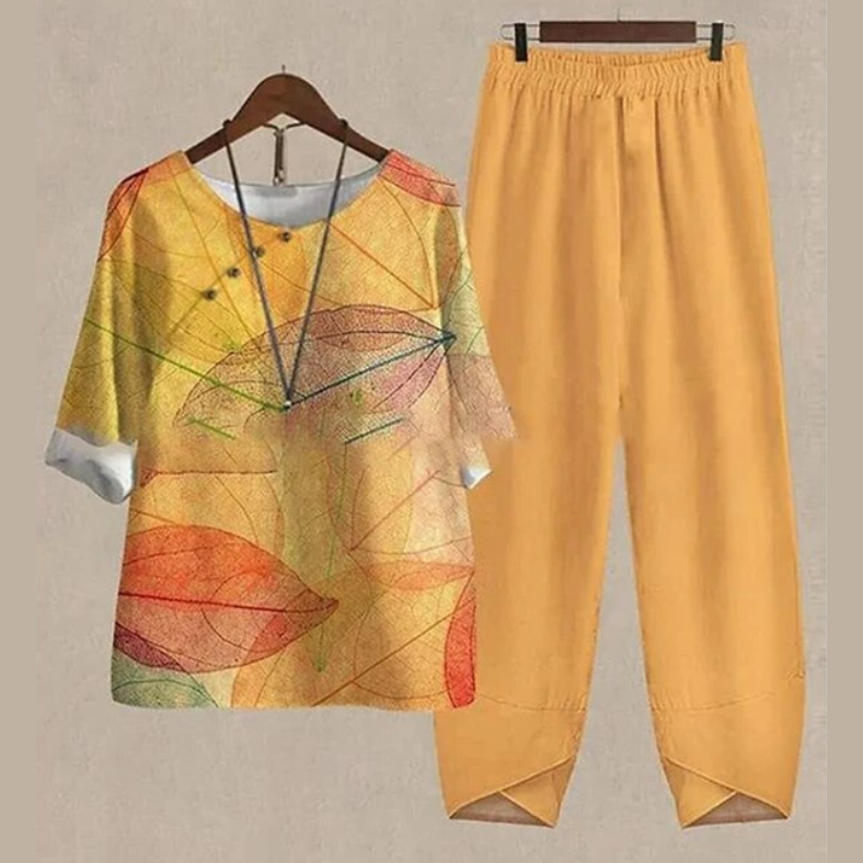 Tweedelige Zomeroutfit – Ideaal voor Warme Dagen