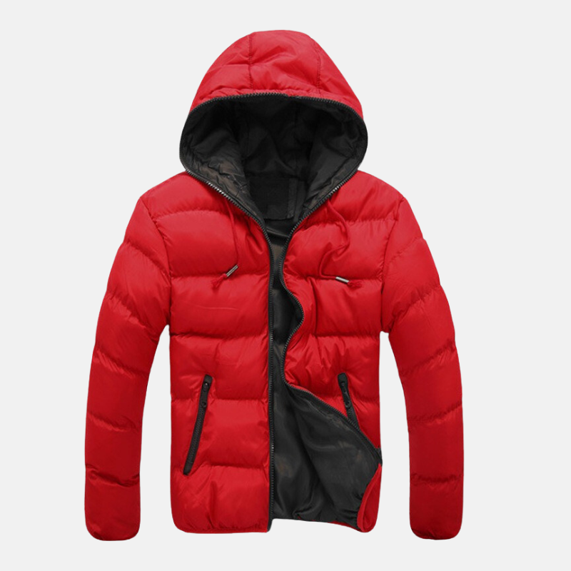 Men's Jacket - Padded - Hood - Regular Fit