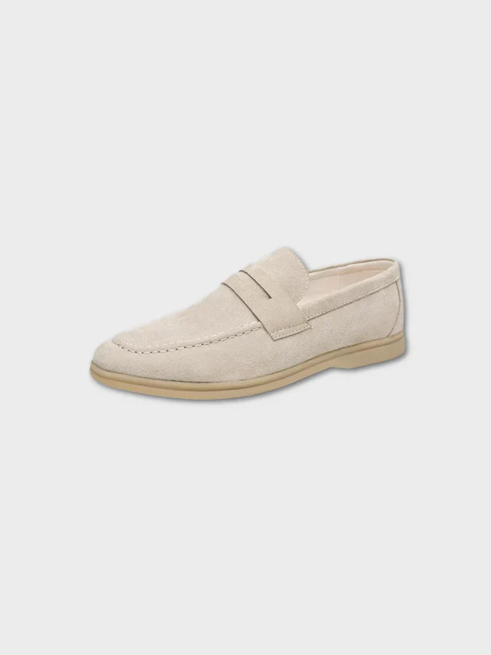 Vintage Suède Loafers voor Heren